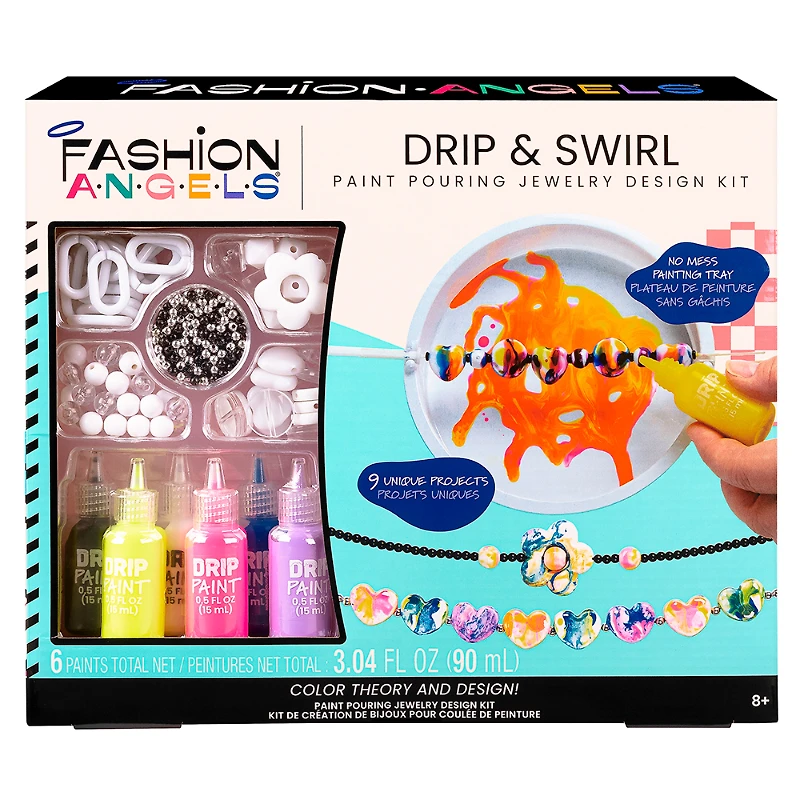 Fashion Angels Drip & Swirl Jewelry Design Kit