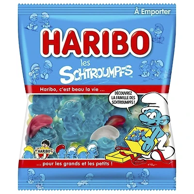 Haribo Schtroumpfs Candy - 120g