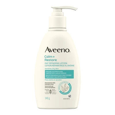 Aveeno Calm + Restore Oat Repairing Lotion - 340g