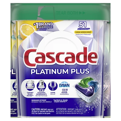 CASCADE PLUS XL LMN in Platinum Size 51s