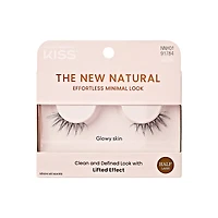 KISS The New Natural Glowy Skin False Lashes - 1 pair