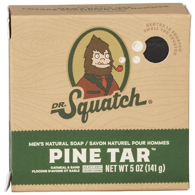 Dr.Squatch Mens Natural Soap - Pine Tar - 141g