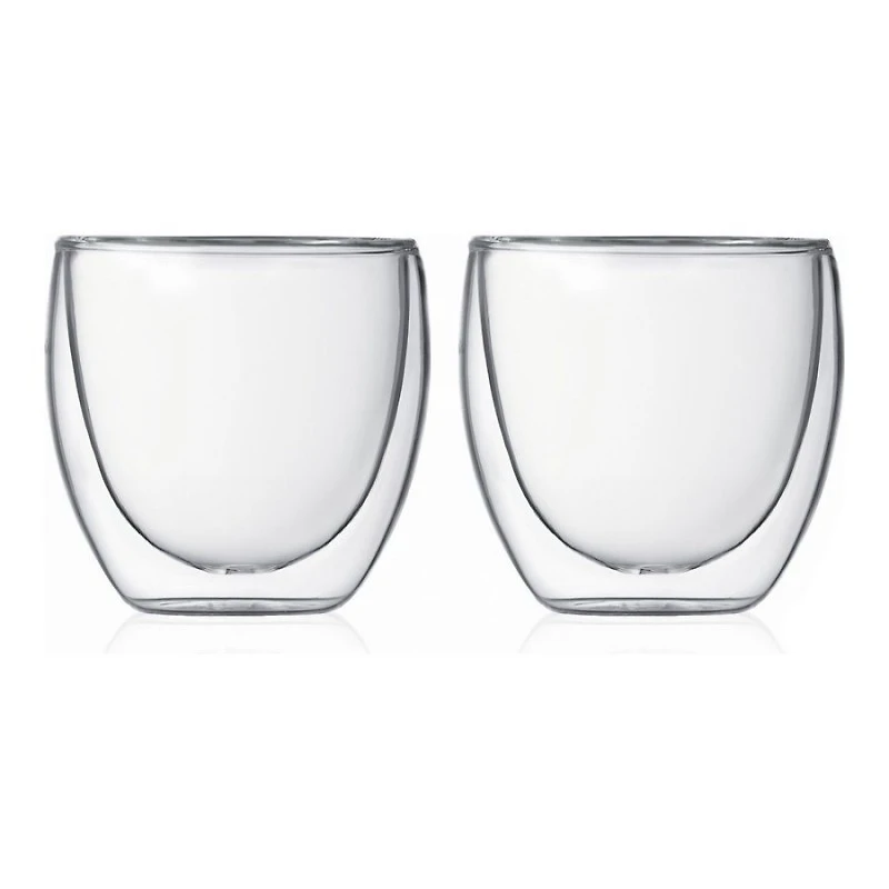 BODUM Pavina Glasses - 80ml - 2 pack