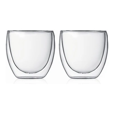 BODUM Pavina Glasses - 80ml - 2 pack