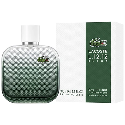 Lacoste L.12.12 Blanc Eau Intense Eau de Toilette Spray - 100ml