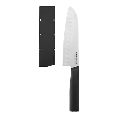 KitchenAid Santoku Knife - 17.8 cm - Black
