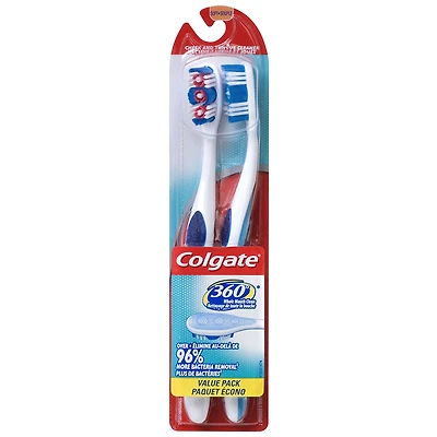Colgate 360° Toothbrush - Twin Pack