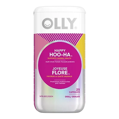 Olly Happy Hoo-Ha Probiotic Capsules - 25's