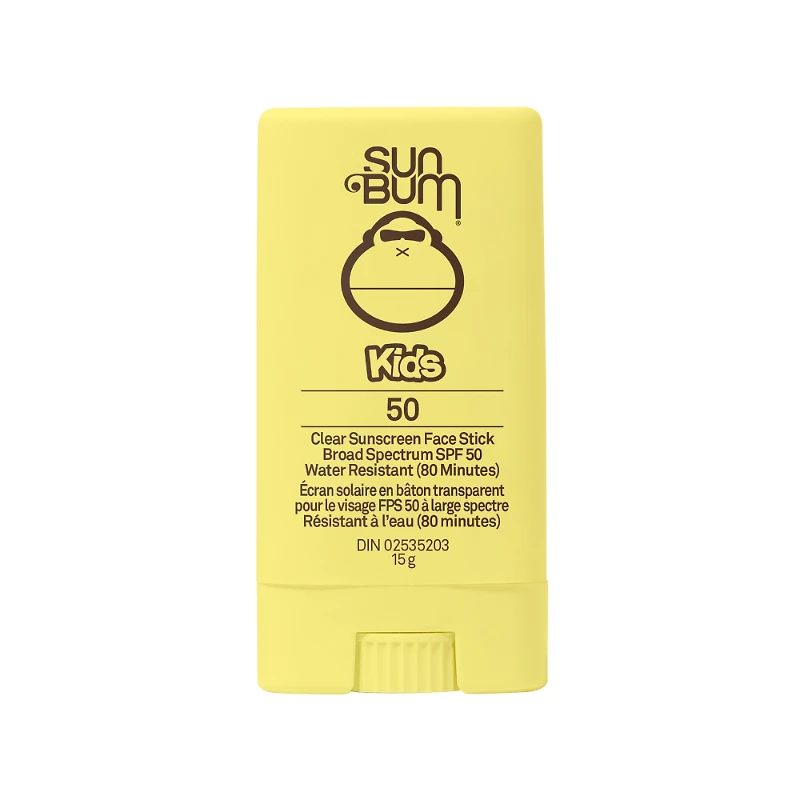 Sun Bum Kids Clear Sunscreen Face Stick - SPF50 - 15g