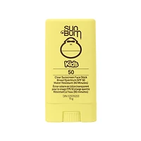 Sun Bum Kids Clear Sunscreen Face Stick - SPF50 - 15g