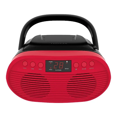 Proscan Boombox - Red - PRCD340BT-RED