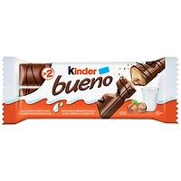 Kinder Bueno Milk Chocolate and Hazelnut Cream Candy Bars