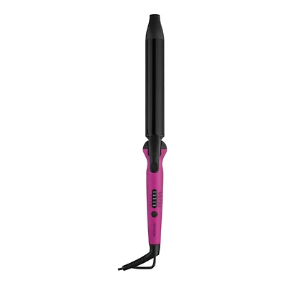 Revlon Easy Heat Curling Iron - Deep Pink/Black - 1.25in - RVIR1197F