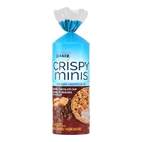 Quaker Crispy Minis Caramel Chocolate Chip - Rice Cake - 14 pcs x 15 g - 199g