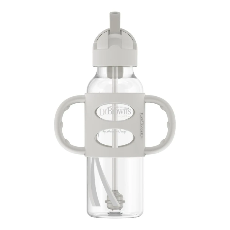 Dr. Brown's Milestones - Baby bottle - Grey - 250ml