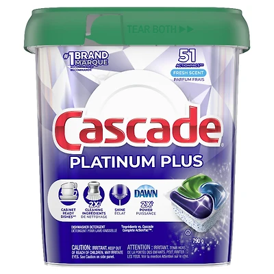 CASCADE PLUS XL in Platinum