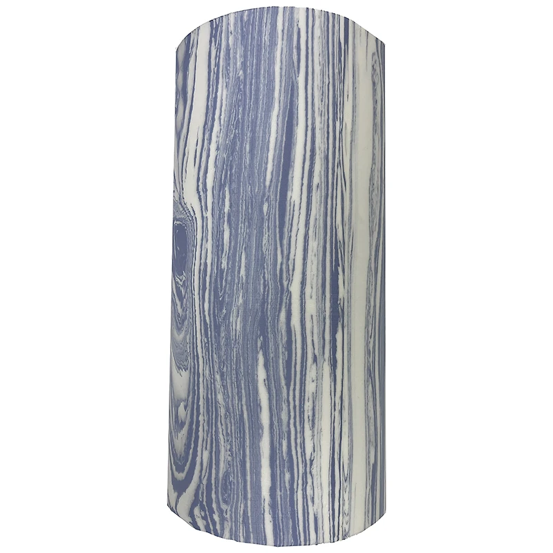 Danskin Foam Roller - White/Blue - 12 Inch