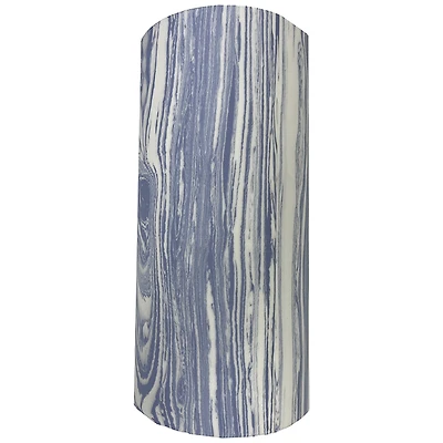 Danskin Foam Roller - White/Blue - 12 Inch