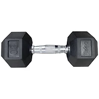 E360 Hexagonal Dumbbell - Black - 20lb