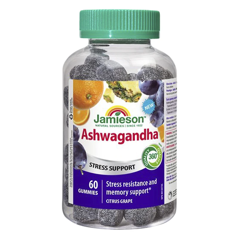 Jamieson Ashwagandha Stress Support Gummies - 60's