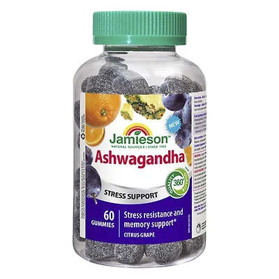 Jamieson Ashwagandha Stress Support Gummies - 60's