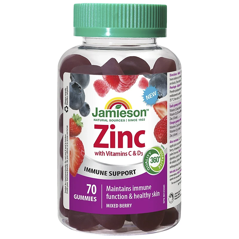 Jamieson Zinc Gummies - 70's