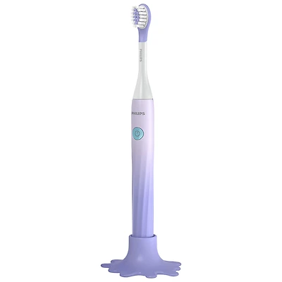 Philips One For Kids by Sonicare Tooth Brush - Purple Gradient with Blue Button - HY1130/01
