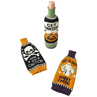 Halloween Bottle Sweater - Assorted