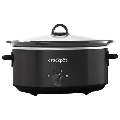 Crockpot Manual Slow Cooker - 7qt - Black