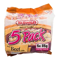 Mr. Noodles Instant Noodles - Beef - 5x85g packs