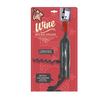 Wine Bottle Opener - Black