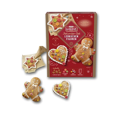 Lambertz Gingerbread Figures Decorating Set - 480g