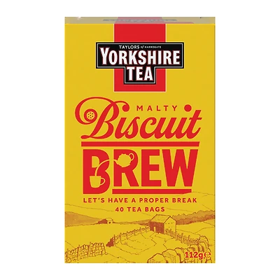 Taylors of Harrogate Yorkshire Tea Biscuit Brew - 40's