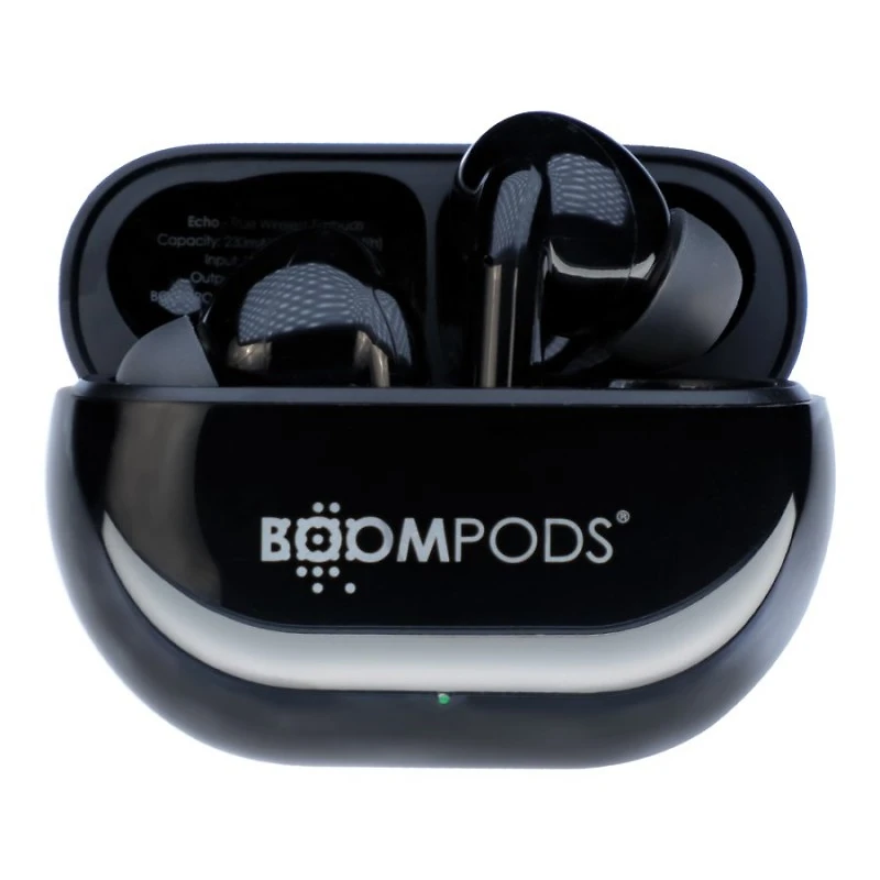 Boompods Echobuds True Wireless Earphones - Black - BP-ECHBLK