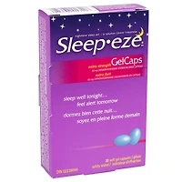 Sleep-Eze D Extra Strength Gel Capsules - 20s