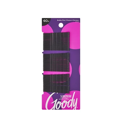 Goody Bobby Pins - Black - 60 pcs