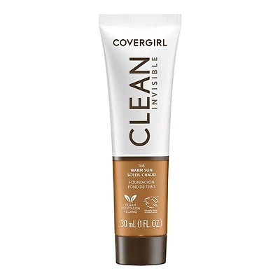 COVERGIRL Clean Invisible Foundation - Warm Sun (168)