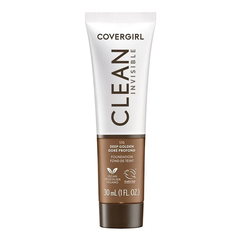 COVERGIRL Clean Invisible Foundation - Deep Golden (170)