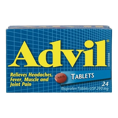 Advil Ibuprofen Tablets - 24s 