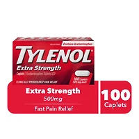 Tylenol* Caplets - Extra Strength - 500mg - 100s