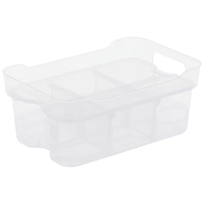 STRATA ORGANIZE ME DIV. TRAY in White