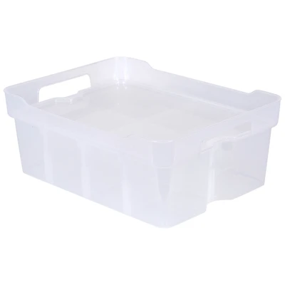 STRATA ORGANIZE ME DIV. TRAY in White