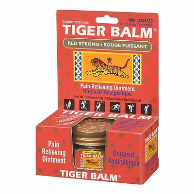 Tiger Balm Red - Strong - Cinnamon Scent - 18g