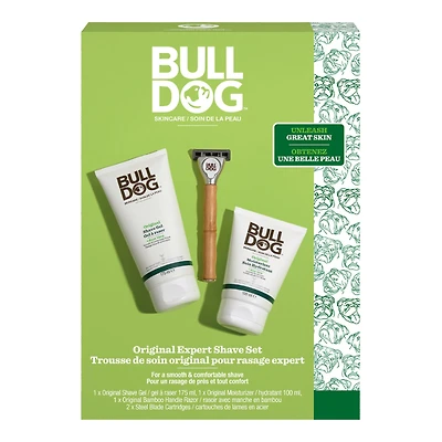 BULLDOG EXPERT SHAVE TRIO