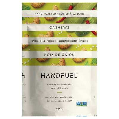 HANDFUEL S/D PICKLE CASHEWS 120G