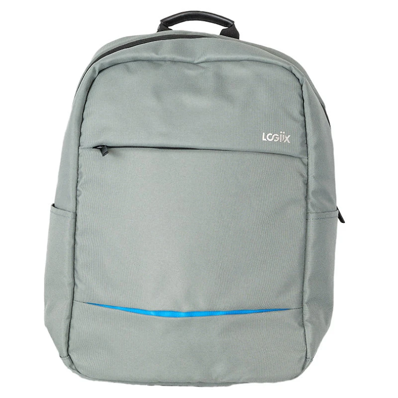 LOGiiX Classic Notebook Carrying Backpack - Grey
