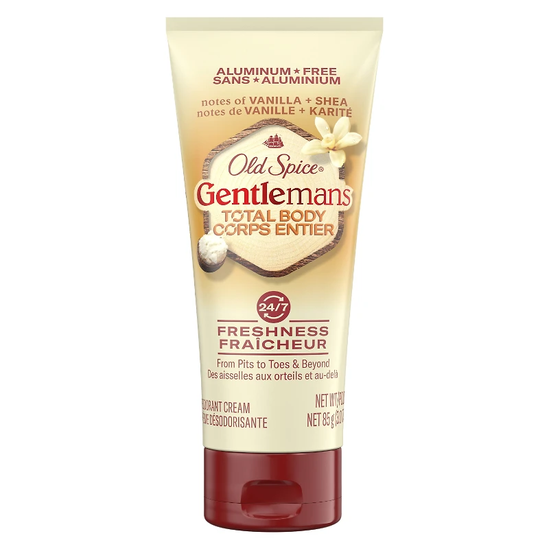 Old Spice Body Cream for Men - Vanilla + Shea - 85g