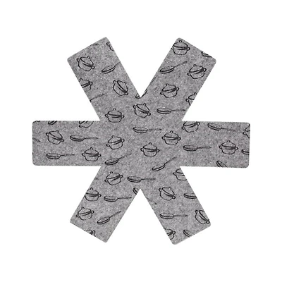 Starfrit Pan Protector - Grey - 3 pack