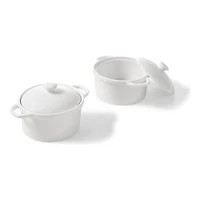 Starfrit Gourmet BISTRO Casserole with Cover - 10 x 6.4 cm - 2 pack