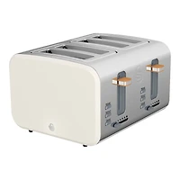 Swan Nordic 4-Slice Toaster - Cotton White - ST14620WHTN